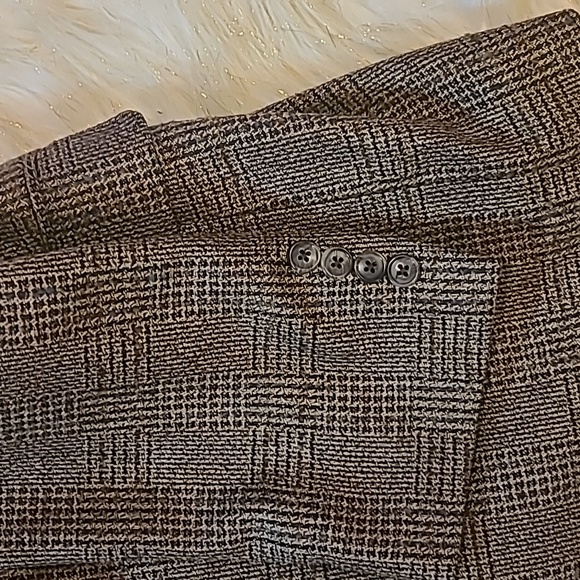Roundtree & Yorke Men's Silk/Wool Blend Houndstooth Sports Jacket Size: 42R - Picture 5 of 13